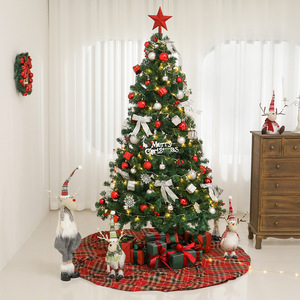1.2/1.5/1.8mホーム暗号化ショッピングモールの装飾用の装飾品付きの明るいクリスマスツリー - Product Image 1