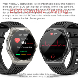1.43&quot; Hd Screen Smart Watch For Men With Bluetooth Call Ja03 Smartwatch <strong>Android</strong> With Uric Acid, Bp, Sleep Monitor, Sos, Function - Product Image 3