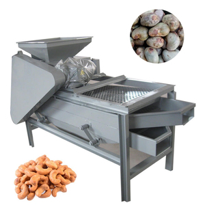Máquina descascaradora de anacardos más pequeña de gran oferta, máquina de prensa de aceite de núcleo de motor con separador de cáscara de anacardo - Product Image 3