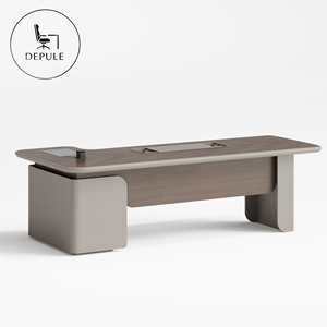 Moderner Büro-Teetisch: Integriertes Teetablett, Kabelloses Laden & Hochwertige Gewerbliche Möbel. - Product Image 2
