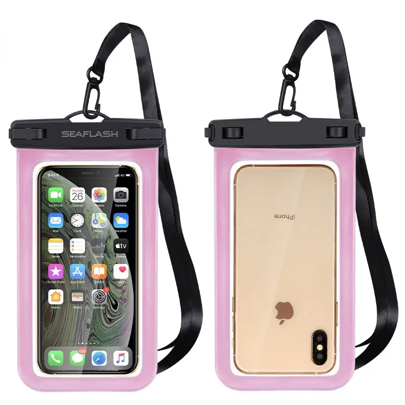 Ipx 8 Waterdichte Pvc Zak Mobiele Telefoon Pouch Case Voor Mobiele Telefoons Groothandel