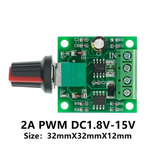<strong>DC</strong> 1.8V-35V 2A 3A 5A 10A 30W 80W 90W PWM <strong>Motor</strong> Speed <strong>Controller</strong> Low Voltage <strong>Motor</strong> Speed <strong>Controller</strong> PWM Adjustable Drive Module - Product Image 2