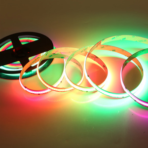24vアドレス可能720LED/mCOBドリームカラーFCOBSPI RGB ICLEDライトストリップWS2811デジタルLEDピクセルストリップ - Product Image 5