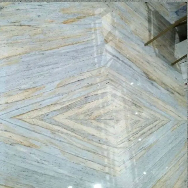 Telhas Glazed Lajes Stone Blue Floor Tile Gold WC Parede Ao Ar Livre E Sublimação De Mármore Lajes Para Sala Com Preço Barato