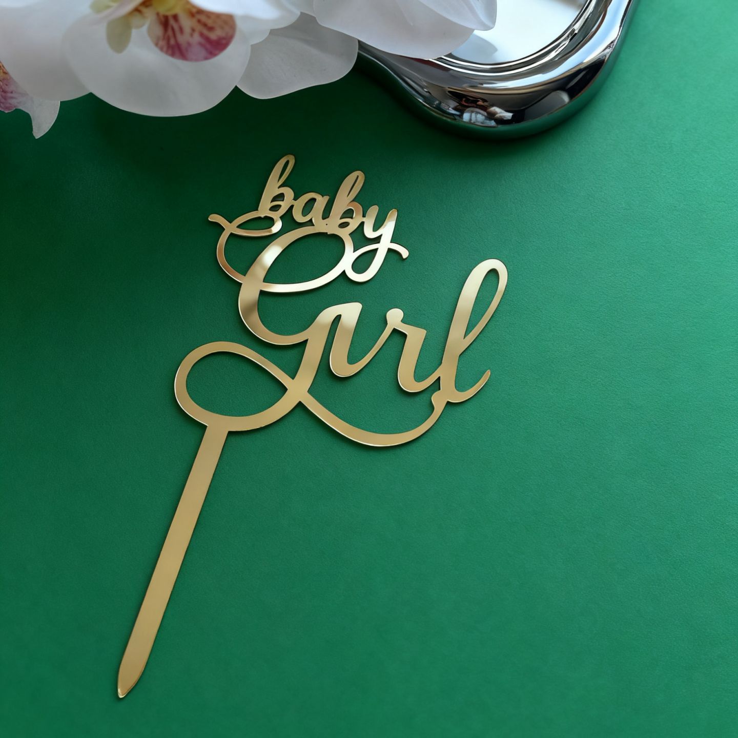 Gold baby girl