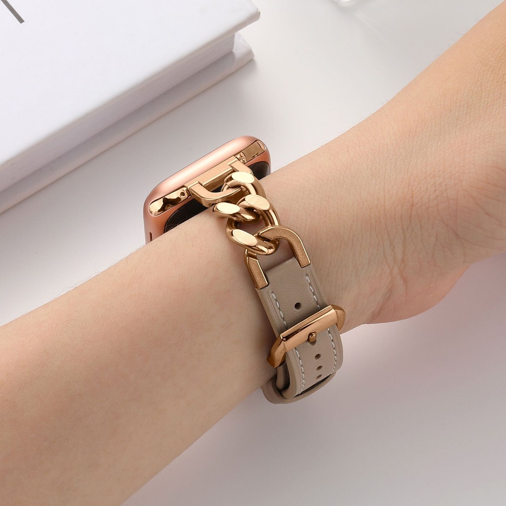 16# Apricot-rose gold buckle