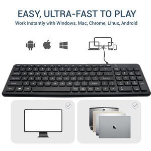 High-quality Membrane <strong>Keyboard</strong> Ultra Thin Standard General USB Wired <strong>Keyboard</strong> Customized <strong>Computer</strong> <strong>Keyboard</strong> - Product Image 4