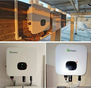 Growattソーラーインバーター家庭用三相PVインバーターグリッドタイインバーター5年保証付き