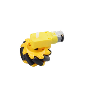 60mm Mecanum Rad roboter mit TT Motor für DIY Roboter Auto Chassis Kit Programmierung STEM Spielzeug Teile - Product Image 4