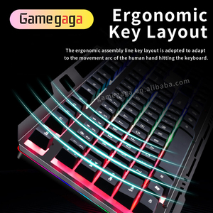 RK300 LED Backlight Usb Wired Gamer Keyboard104 <strong>Keys</strong> RGB Gaming Mechanic <strong>Keyboard</strong> for <strong>Computer</strong> Laptop - Product Image 5