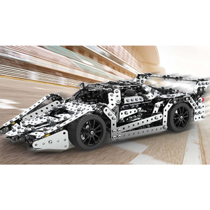 模型3D金属模型套件赛车男孩智能手工组装模型批发 - Product Image 3