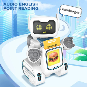 Yeni ürün erken eğitim çocuklar akıllı akıllı robotlar programlama uzaktan kumandalı Robot Flash kart ile