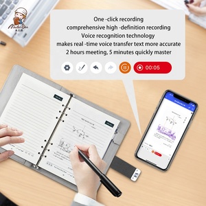 マスターベンBluetooth手書きペンiOSAndroidと互換性のあるライティングペン付きスマートデジタルノートブック - Product Image 2