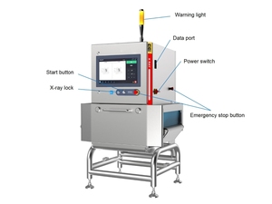 Yüksek kaliteli dijital x-ray muayene sistemi 220V cam malzeme kullanımı kolay Test gıda arızalı algılama için 1 yıl garanti - Product Image 3