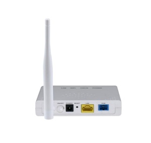 0.2kg SC pc 0-5dBmシングルモードタイプepon gpon xpon onu ont 1*10/100/1000M RJ45ポート、2.4G WiFi、1 GPON/EPONアダプティブインターフェイス - Product Image 1