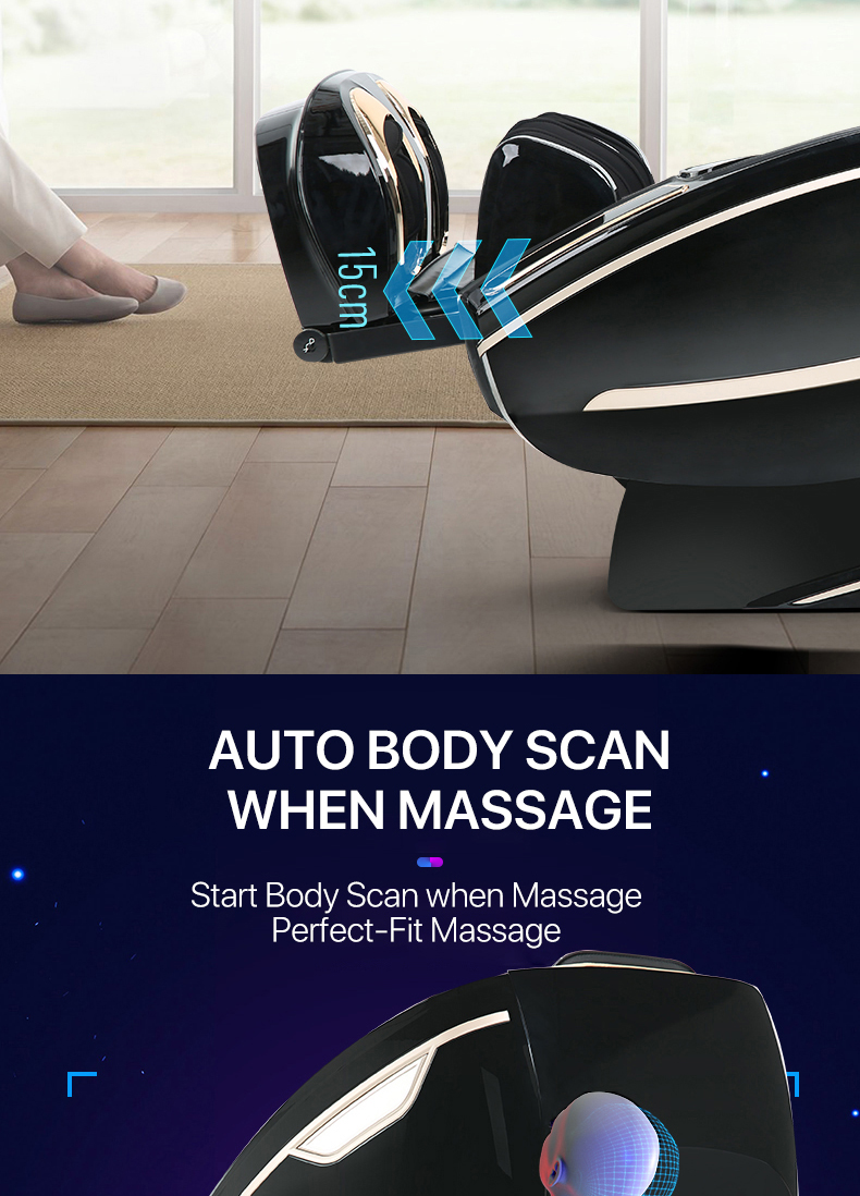 Jare S600 Factory OEM Cheap Price High Quality Foot Armchair Shiatsu Electric Massager Chair For Home Full Body Massage Chair