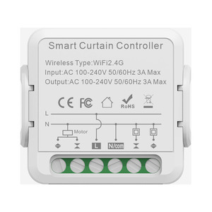 AC100-240V TUYA APP WIFIスマートカーテンスイッチ/コントローラーサポートAlexa、Google Home Voice <span class=keywords><strong>Control</strong></span> APPコントロール、タイマースケジュール