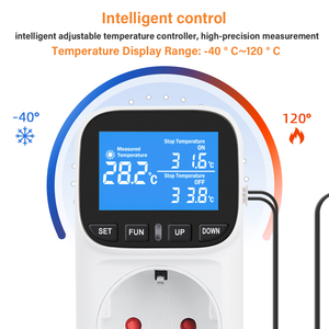 Controlador de temperatura digital Toma de control de interruptor de control de temperatura automática - Product Image 5