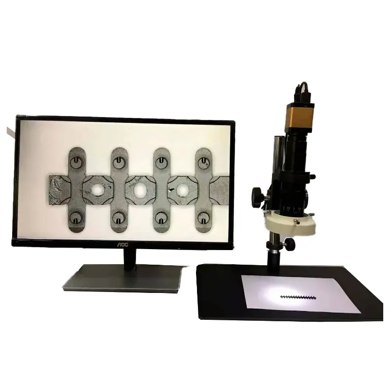 Zoomer เครื่องมือซ่อม PCB อุตสาหกรรมแว่นขยายแบบพกพา HD จอแอลซีดีแสดงผลอิเล็กตรอนกล้องจุลทรรศน์วิดีโอ