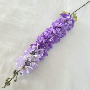 Lãng mạn mơ mộng Tím loạt lớn Nhân Tạo Hoa lụa cho đám cưới đường hướng dẫn trang trí sàn cho khách sạn hoa giả - Product Image 6