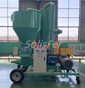Máquina de succión de transportador neumático de grano de arroz de trigo portátil de capacidad de 5-50 t/h Máquina de carga y descarga de maíz - Product Image 2