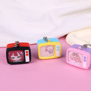 Tùy chỉnh <span class=keywords><strong>TV</strong></span> Charms LED âm thanh phát ra Keychain đồ chơi nhỏ nhỏ treo Máy mô phỏng <span class=keywords><strong>TV</strong></span> Quà Tặng - Product Image 3