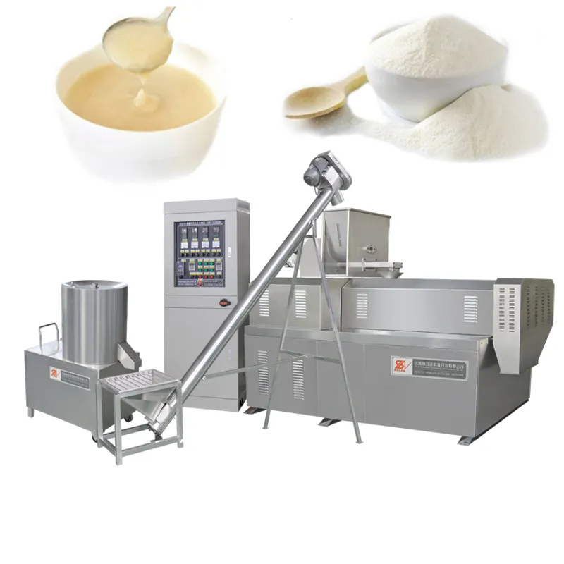 Macchina automatica per la produzione di riso istantaneo in polvere/alimenti per bambini/porridge nutrizionale