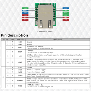 USR-ES1 W5500 Ethernet-Netzwerk modul Hardware SPI zu LAN/ Ethernet TCP / IP 51 / STM32 Mikrocontroller-Programm über W5100