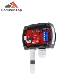 Sensor transmisor de humedad y temperatura del aire RS485 de 4-20mA, montado en la pared, con pantalla de instalación de pista - Product Image 4