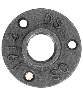 ヴィンテージ<span class=keywords><strong>1</strong></span>/<span class=keywords><strong>2</strong></span>鋳鉄フランジプレート3穴3/4 ANSI/DIN手工芸品プラスチック装飾ISO/ASME/GBパイプ継手