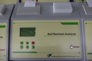 TPY-6A laboratuvar tarım test cihazı gübre test cihazları organik madde tuzluluk PH NPK toprak besin analizörü - Product Image 6