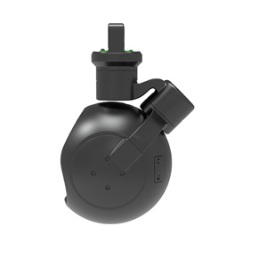 INYYO Q103 360 ° rotasyon telefoto kamera 10x optik Zoom 2km lazer değişen termal görüntüleme çözünürlüğü Drones aksesuarları