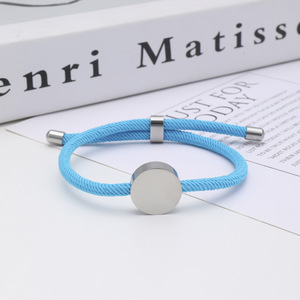 Thủ Công Có Ý Nghĩa Khoảnh Khắc Tùy Chỉnh Đồ Trang Sức Khắc Tọa Độ Ngày Ban Đầu Colourful Chuỗi Có Thể Điều Chỉnh Vòng Đeo Tay - Product Image 6