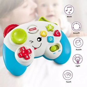 2023 yeni erken eğitim oyuncaklar elektrikli öğrenme eğlenceli müzikli ışık bebek oyun ve öğrenmek için denetleyici oyuncak kolu bebek - Product Image 3