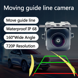 Car Hd Intelligent <strong>Dynamic</strong> Reverse <strong>Backup</strong> <strong>Camera</strong> 160Deggree Ahd 720P Moving Track Guide Parking Line Trajectory Rear View <strong>Camera</strong> - Product Image 2