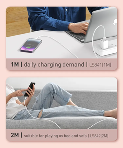 Ldnio Ls841 Chất Lượng Cao 25W 1M Nhanh Chóng Sạc Loại Cáp <span class=keywords><strong>USB</strong></span> C Điện Thoại Sạc Cáp Dữ Liệu Cho <span class=keywords><strong>iPhone</strong></span> 15 14 13 12 Pro Max - Product Image 5