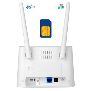 Router WiFi 4G CPE kecepatan tinggi 300mbps, Router <span class=keywords><strong>Modem</strong></span> ponsel WiFi 4G Lte dengan kartu Sim - Product Image 3