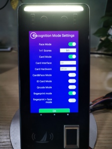 HFSecurity FR05 Free API Document <strong>Android</strong> Fingerprint Attendance Machine Dual <strong>Camera</strong> Facial Recognition 5 Inch Punch Card Device - Product Image 2