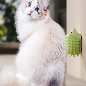 创意可爱刺猬猫抓挠玩具带猫薄荷舔球互动宠物猫玩具清洁牙齿猫球家居 - Product Image 3