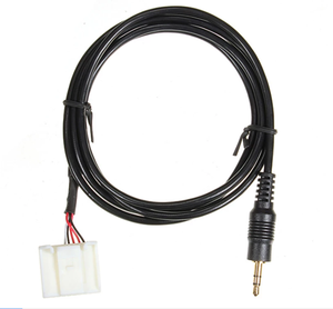 3.5MM AUX in <strong>Input</strong> <strong>Audio</strong> Radio Male <strong>Interface</strong> Adapter Cable for MP3 for Toyota Camry RAV4 for Corolla 4Runner Highlander Yaris - Product Image 2