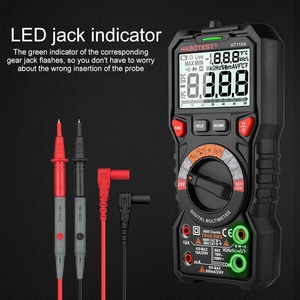 Yeni HABOTEST HT118A el çift arka işık yüksek hassasiyetli otomatik dijital multimetre - Product Image 6