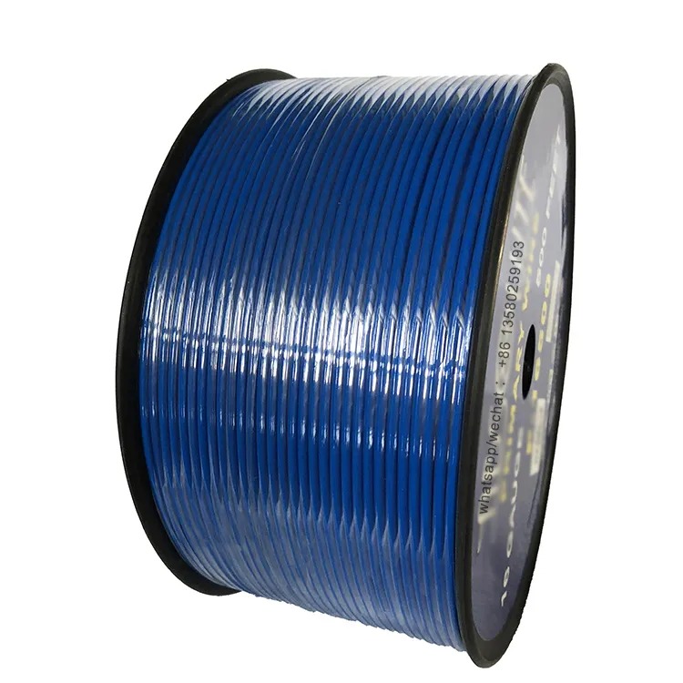 Cable primario multicolor, revestido de cobre trenzado, aluminio, bajo voltaje, conexión automotriz, altavoz de coche, amplificador de Audio, cableado remoto