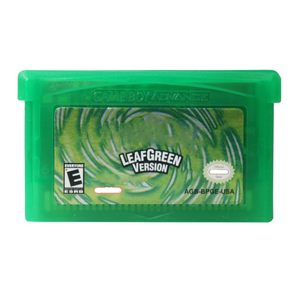 เกม GBA 32บิตตลับเกมวิดีโอเกมเกม pokmon ชุดคอนโซลการ์ดทับทิม fiered ไพลิน LeafGreen emered USA สำหรับ GBA NDS - Product Image 2