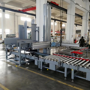 Plastic Bin <strong>Ss</strong> Trays Automatic 2 Way Inline Empty <strong>Pallet</strong> Dispenser Linha De Embalagem Palletization Stacking Dispensing Machine - Product Image 6