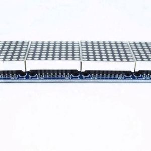 MAX7219 Punktmatrix-Modul Mikrocontroller-Modul 4 in einer Anzeige