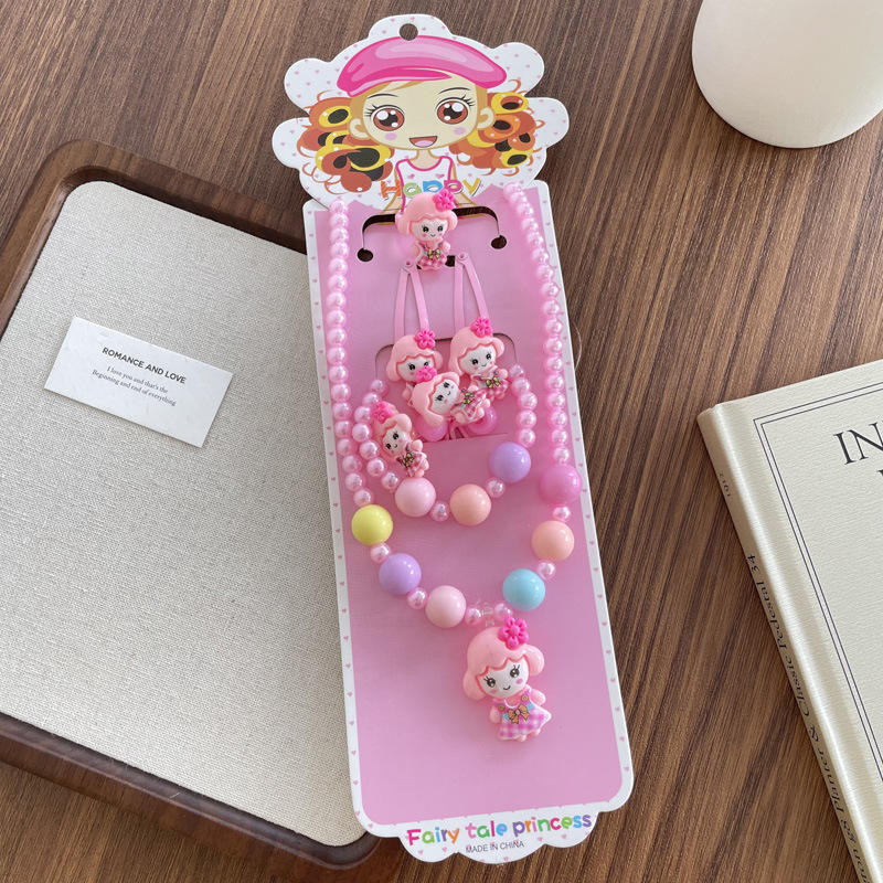 2-fleur fille rose clair