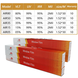 LLUMAR pencere tonu filmi Nano seramik AIR80 VTL80 % araba pencere filmi Suntek 3m 1.524x30m rulo - Product Image 5