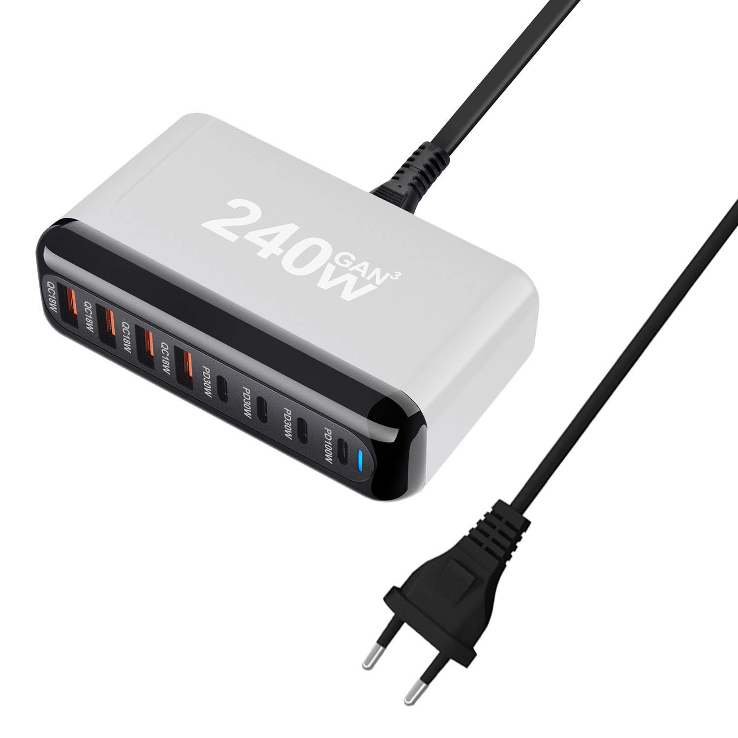 240W argent norme européenne