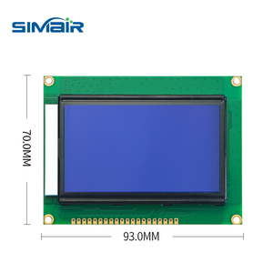 12864lcd LCD-Bildschirm modul LCD12864 LED-Hintergrund beleuchtung mit chinesischer Schriftart SPI Serial Port 5v - Product Image 3