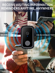 Campanello intelligente di lusso con visione corretta Wireless bidirezionale Audio multifunzione supporto per caricabatterie magnetico elettronica di consumo - Product Image 5